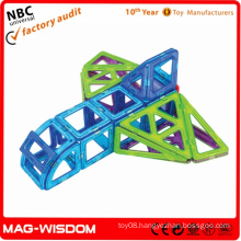 Assembled Magnetic Building Bricks